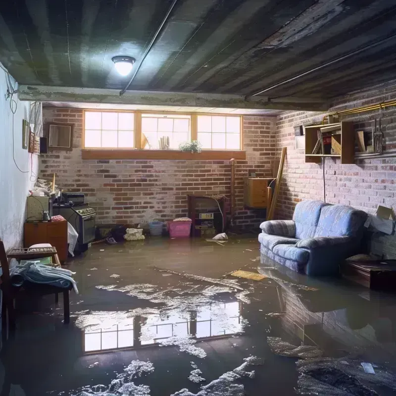 Flooded Basement Cleanup in Hartford, VT